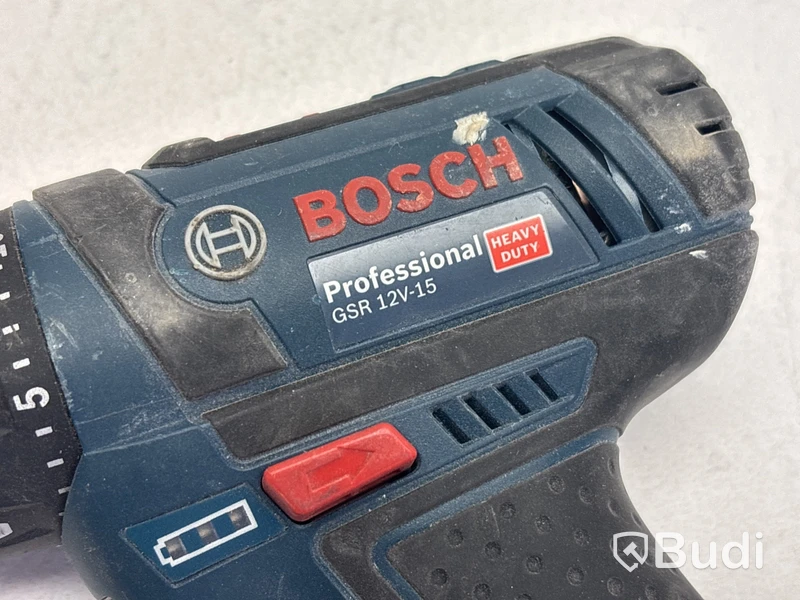 2 st. Borrskruvdragare Bosch, GSR 12V-15 och GSR 12V-15 FC