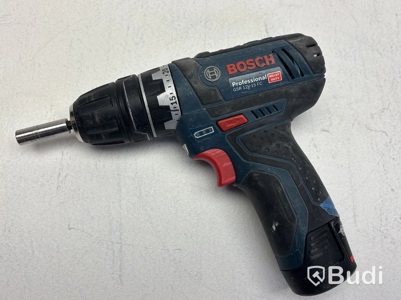 2 st. Borrskruvdragare Bosch, GSR 12V-15 och GSR 12V-15 FC