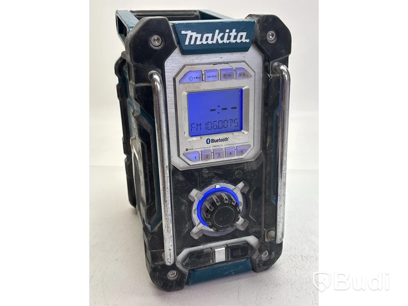 Byggradio Makita DMR108, med batteri BL-1850B