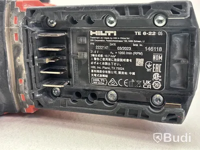 2 st. Borrhammare Hilti TE 6-22
