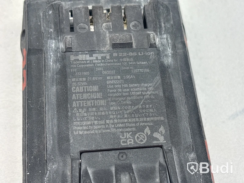 2 st. Borrhammare Hilti TE 6-22