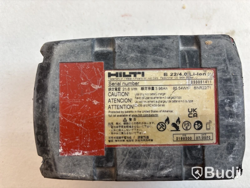 Borrskruvdragare Hilti, SF 4-A22