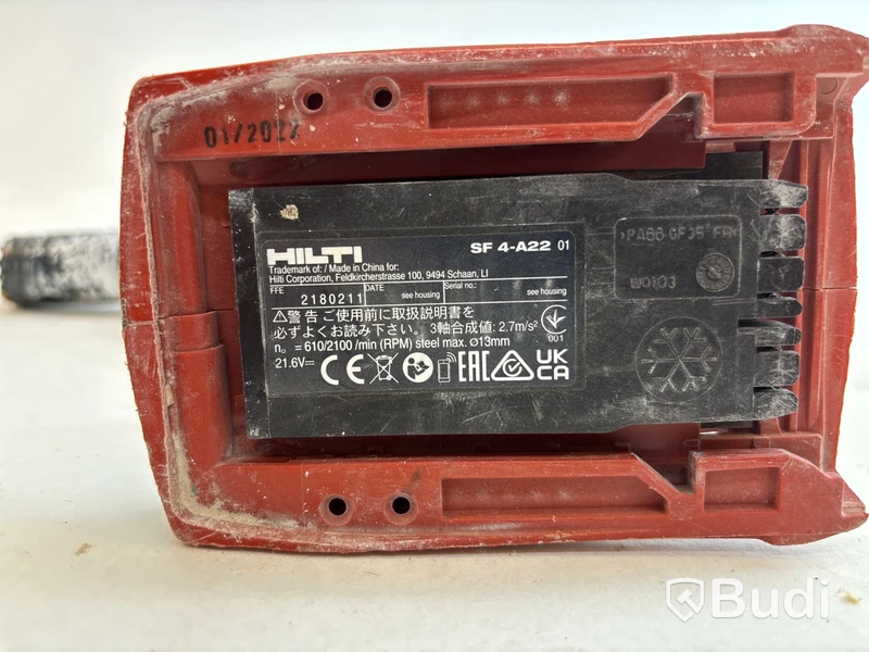 Borrskruvdragare Hilti, SF 4-A22