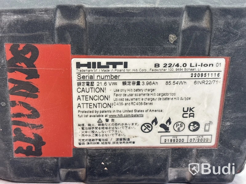 Sticksåg Hilti SJT 6-A22