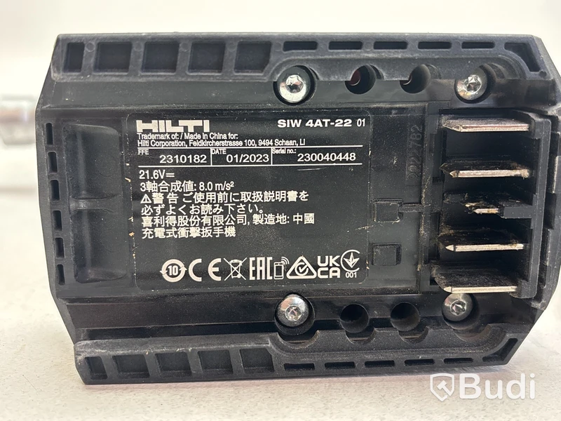 2 st. Mutterdragare Hilti SIW 4AT-22