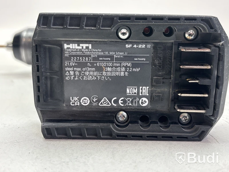 2 st. Borrskruvdragare Hilti, SFE 2-A12 och SF 4-22