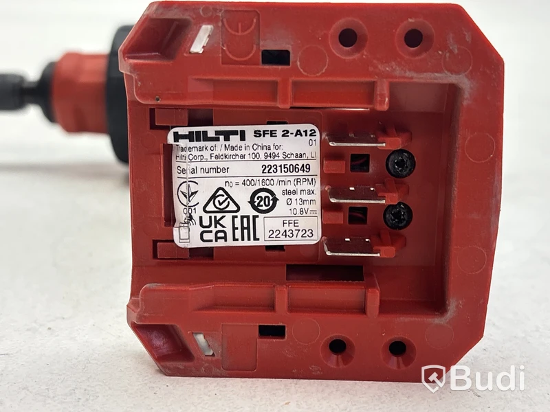 2 st. Borrskruvdragare Hilti, SFE 2-A12 och SF 4-22