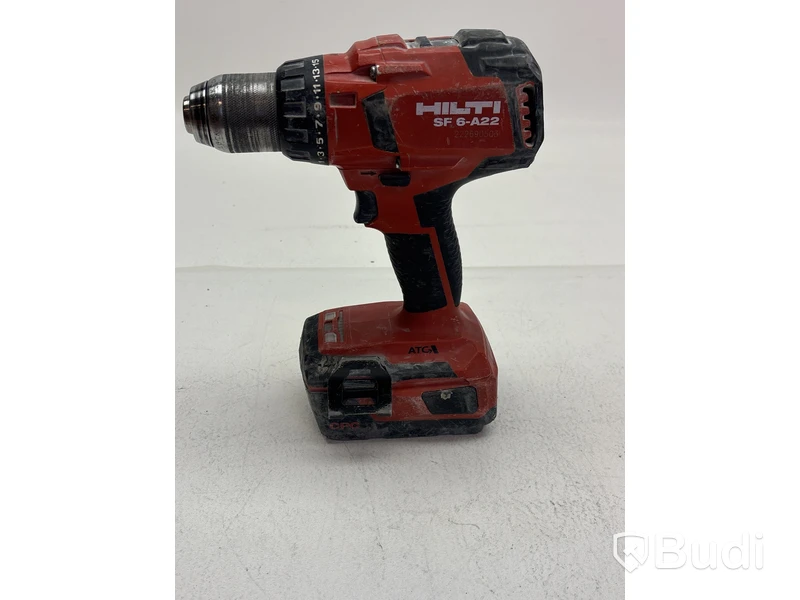 Verktygspaket Hilti, Borrskruvdragare SF 6-A22 och 2 st. Mutterdragare SIW 6AT-A22