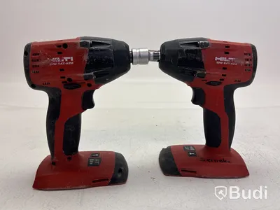Verktygspaket Hilti, Borrskruvdragare SF 6-A22 och 2 st. Mutterdragare SIW 6AT-A22