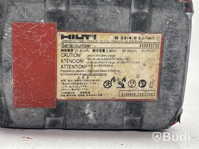 Verktygspaket Hilti, Borrskruvdragare SF 6-A22 och 2 st. Mutterdragare SIW 6AT-A22
