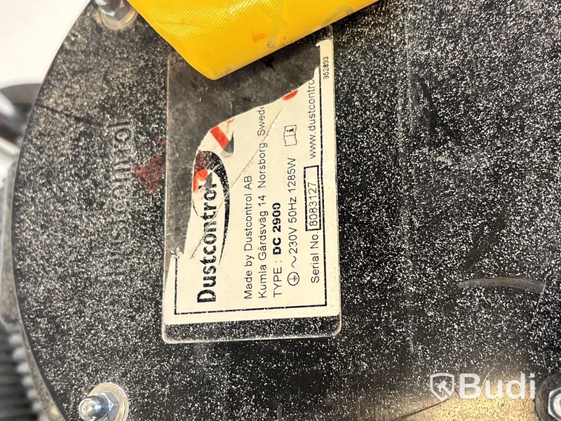Reparationsobjekt Stoftavskiljare Dustcontrol, DC 2900 ECO - fungerar ej