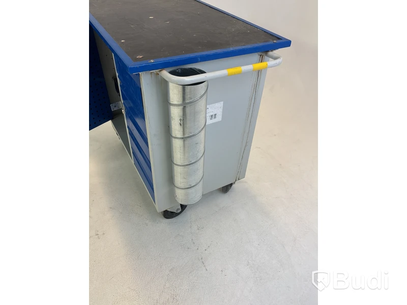 Verktygsbänk Bilka, 93 (H) x 99 (L) x 59 (B), med hjul