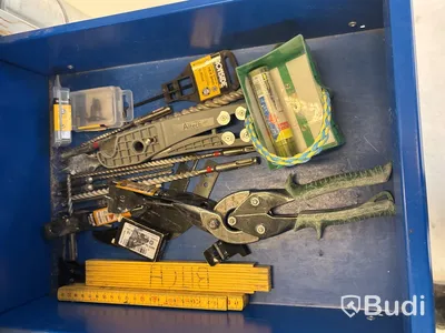 Verktygsbänk Bilka, 93 (H) x 99 (L) x 59 (B), med hjul