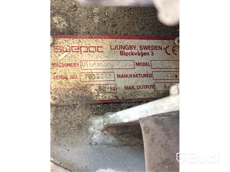 Markvibrator Swepac FR85