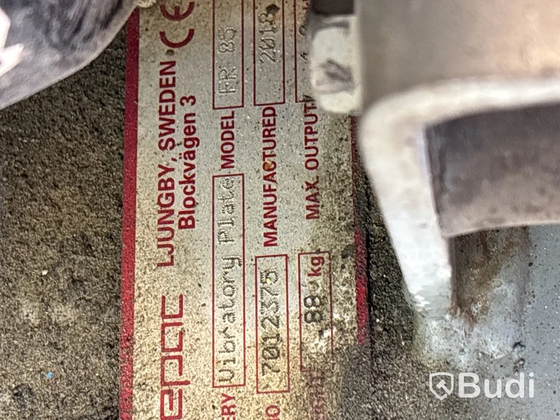 Markvibrator Swepac FR85