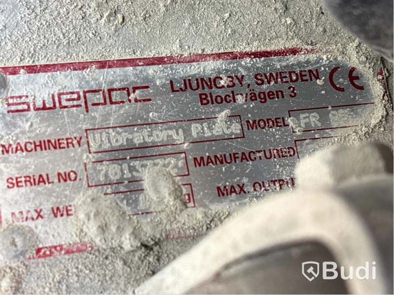 Markvibrator Swepac FR85
