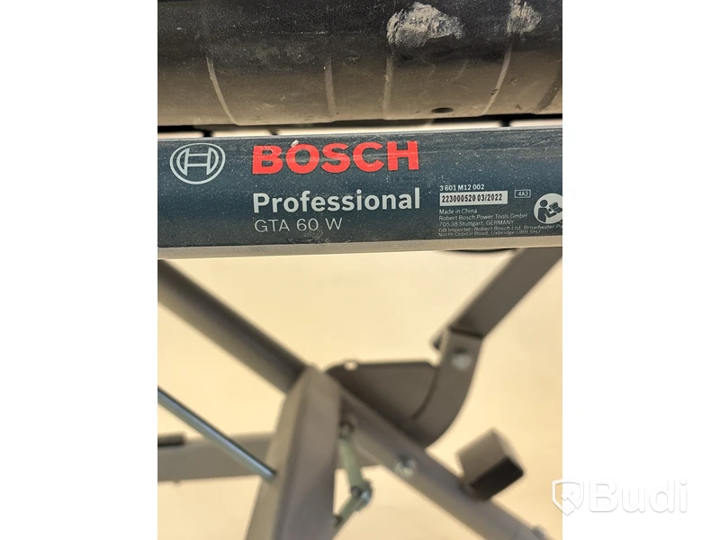 Bordsåg Bosch GTS 10XC, med stativ GTA 60W