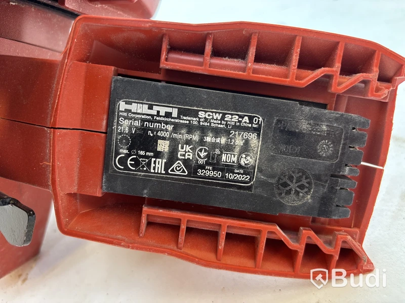 Cirkelsåg Hilti, SCW 22-A