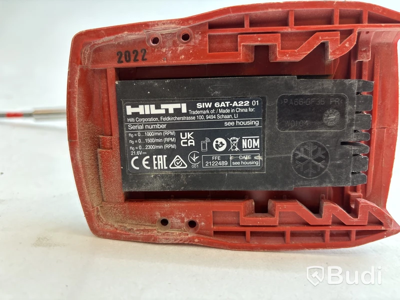 Mutterdragare Hilti, SIW 6AT-A22