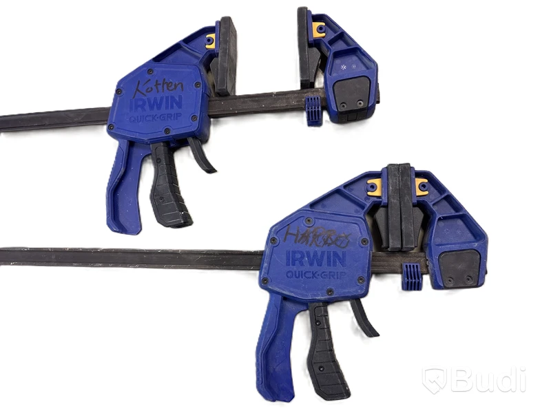 Parti med tvingar Quick-grips Irwin, olika storlekar