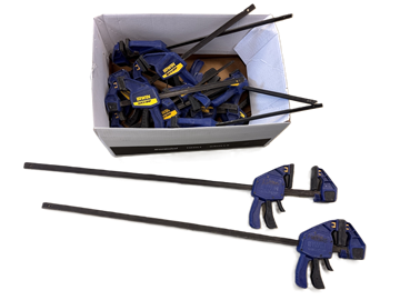 Parti med tvingar Quick-grips Irwin, olika storlekar