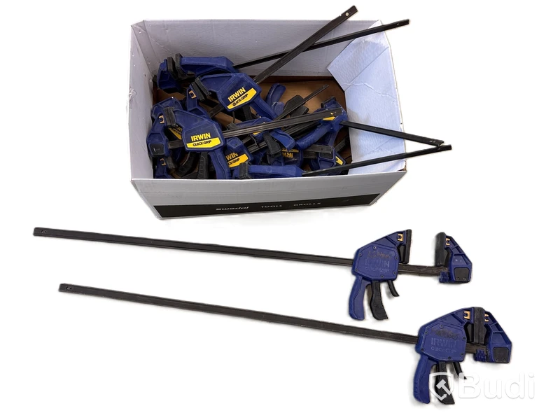 Parti med tvingar Quick-grips Irwin, olika storlekar