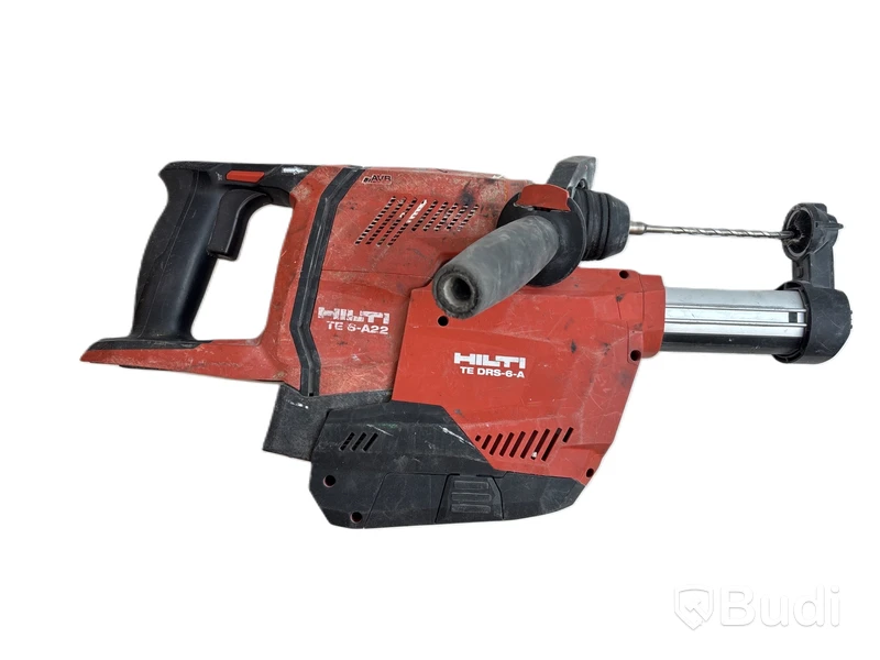 3 st. Batteridrivna borrhammare Hilti TE 6-A22 med dammsugarenhet TE DRS-6-A