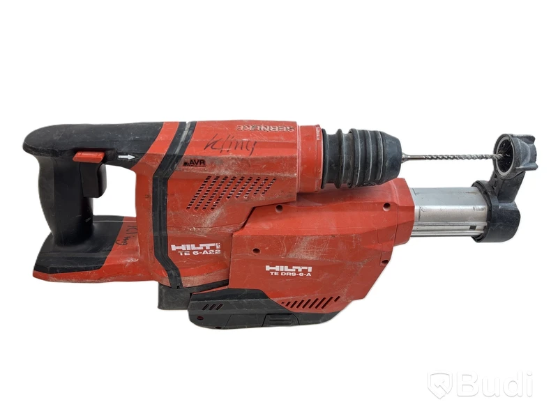 3 st. Batteridrivna borrhammare Hilti TE 6-A22 med dammsugarenhet TE DRS-6-A