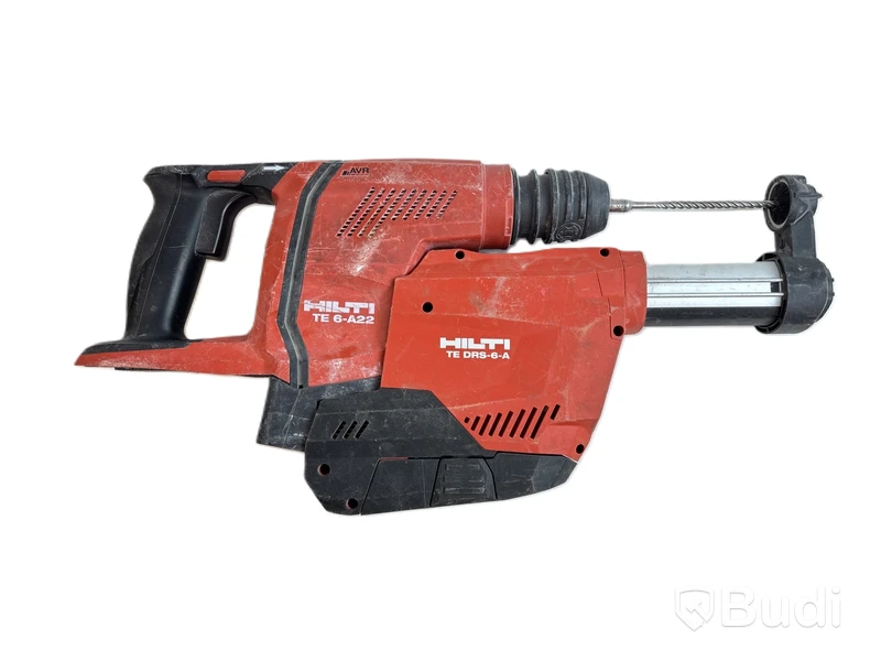 3 st. Batteridrivna borrhammare Hilti TE 6-A22 med dammsugarenhet TE DRS-6-A
