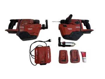 2 st. Borrhammare Hilti TE 6-A22 med dammsugarenhet
