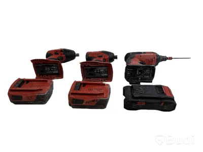 3 st. Skruv/mutterdragare Hilti, olika modeller
