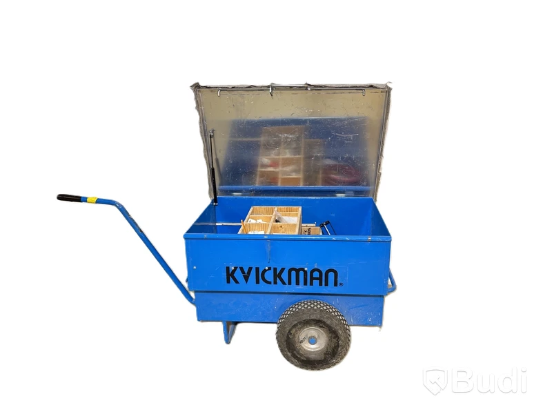 Verktygsvagn Kvickman inklusive diverse innehåll
