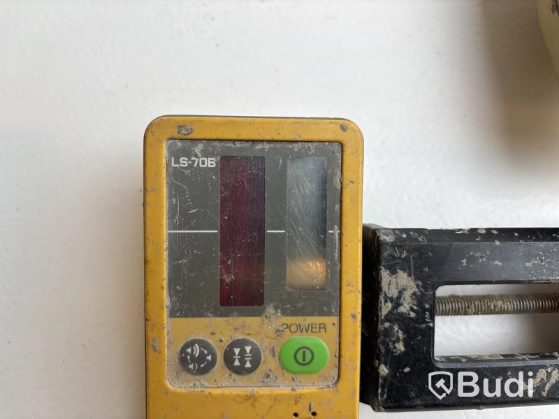 Rotationslaser Topcon RL200 RS inkl. fjärrkontroll och lasermottagare