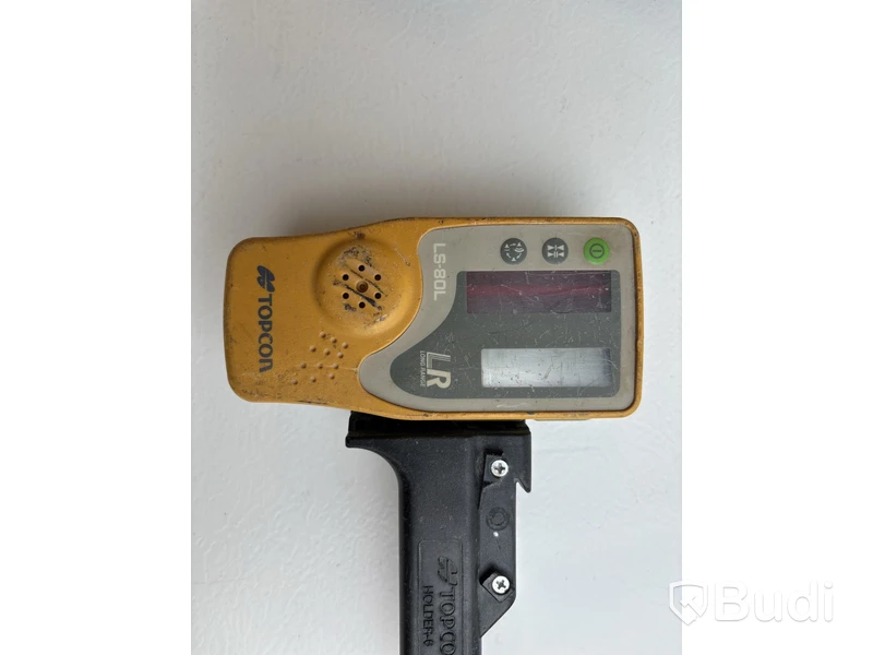 Rotationslaser Topcon RL200 RS inkl. fjärrkontroll och lasermottagare