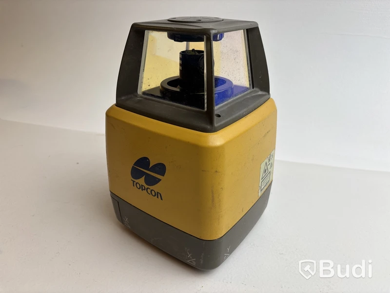 Rotationslaser Topcon RL200 RS inkl. fjärrkontroll och lasermottagare