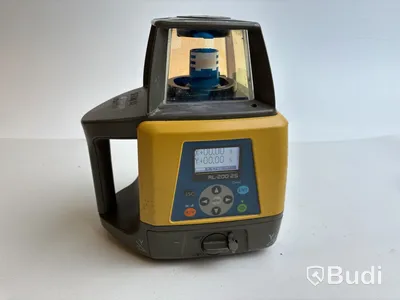 Rotationslaser Topcon RL200 RS inkl. fjärrkontroll och lasermottagare