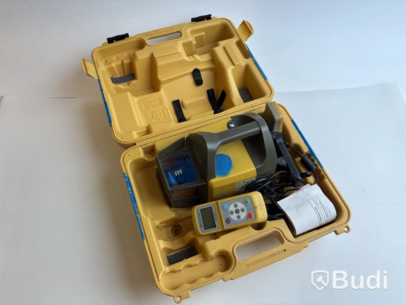 Rotationslaser Topcon RL200 RS inkl. fjärrkontroll och lasermottagare