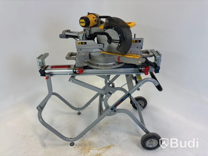 Kap- och gersåg Dewalt DWS780, inkl.  Arbetsbord Bosch GTA 2500W Professional