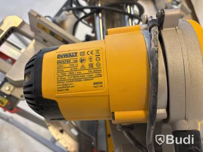 Kap- och gersåg Dewalt DWS780, inkl.  Arbetsbord Bosch GTA 2500W Professional