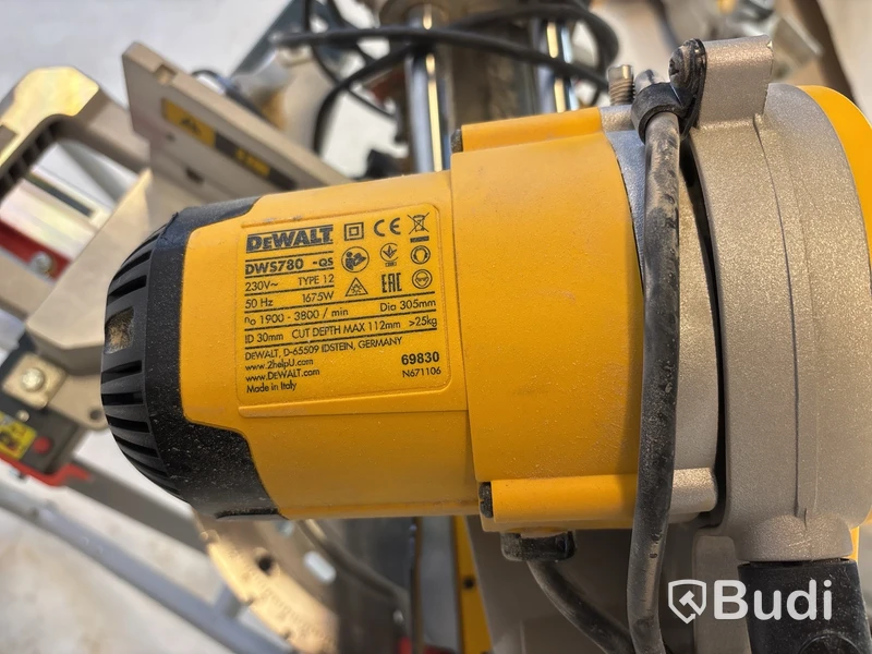 Kap- och gersåg Dewalt DWS780, inkl.  Arbetsbord Bosch GTA 2500W Professional