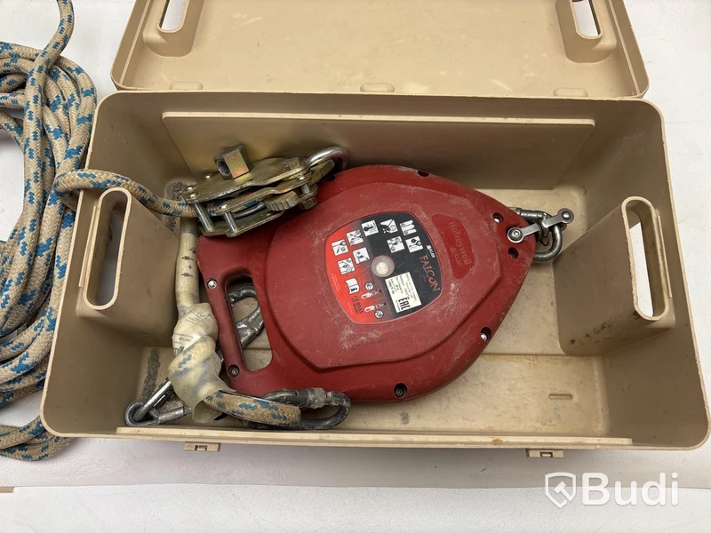 Fallskyddsblock Honeywell Miller 15 m med 20 m tillfällig livlina