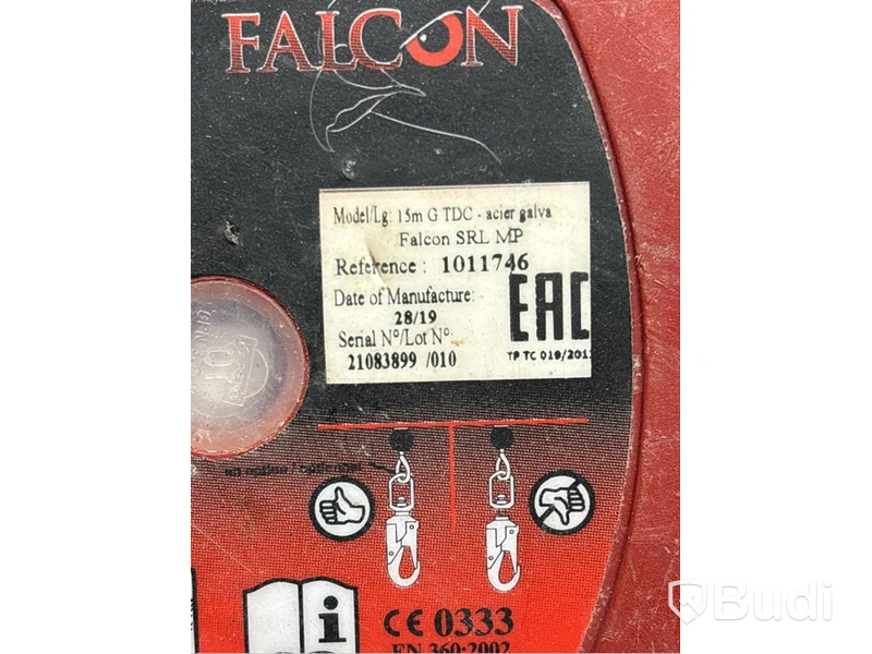 Fallskyddsblock Honeywell Miller 15 m med Turbolite Edge