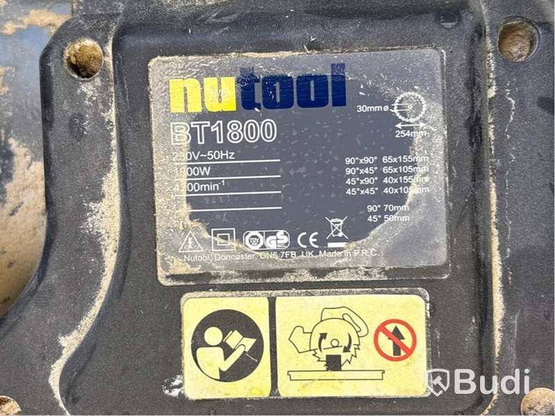 Bordscirkelsåg Nutool BT1800