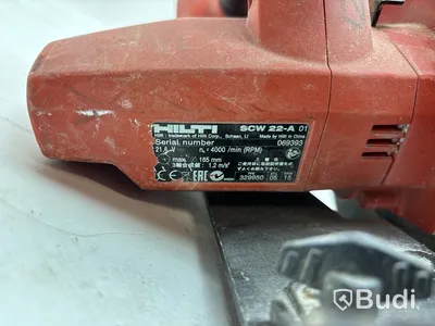 Cirkelsåg Hilti, SCW 22-A