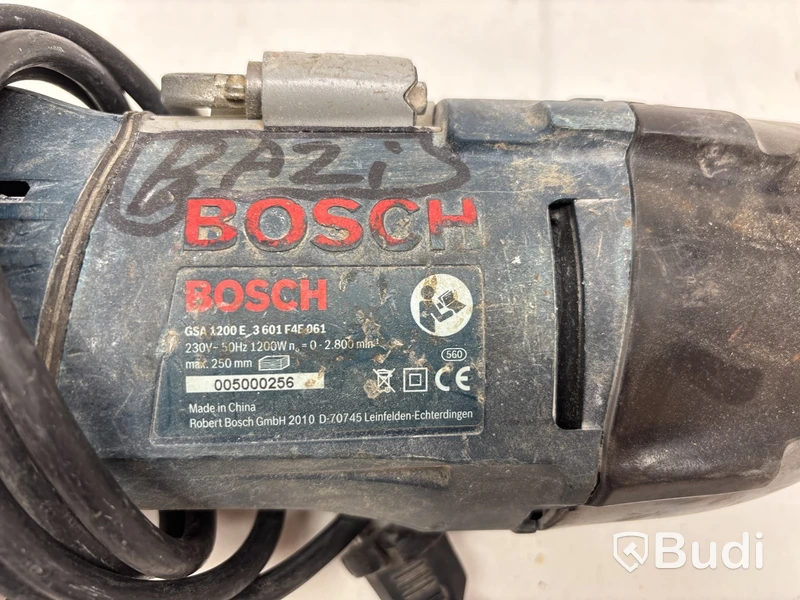 Tigersåg Bosch, GSA 1200 E