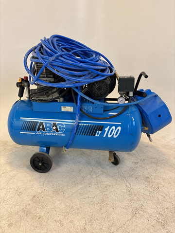 Kompressor ABAC LT100 med tryckluftsslang Biltema