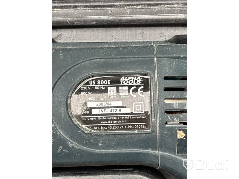 Tigersåg Alpha Tools US 800 E
