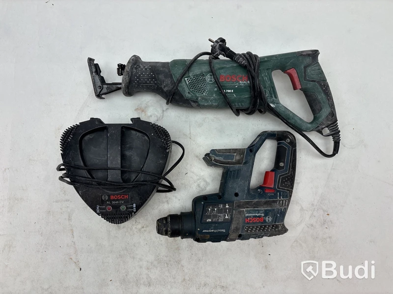 Tigersåg och Borrhammare Bosch