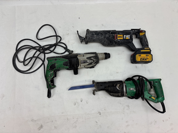 Parti med verktyg, Cat och Hitachi