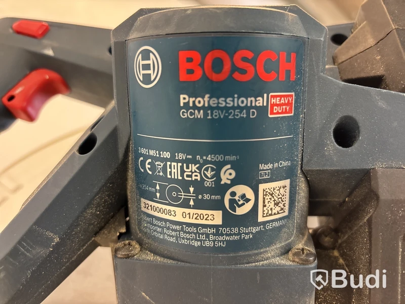 Kap/gersåg och sågbord Bosch